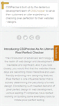 Mobile Screenshot of cssprecise.com